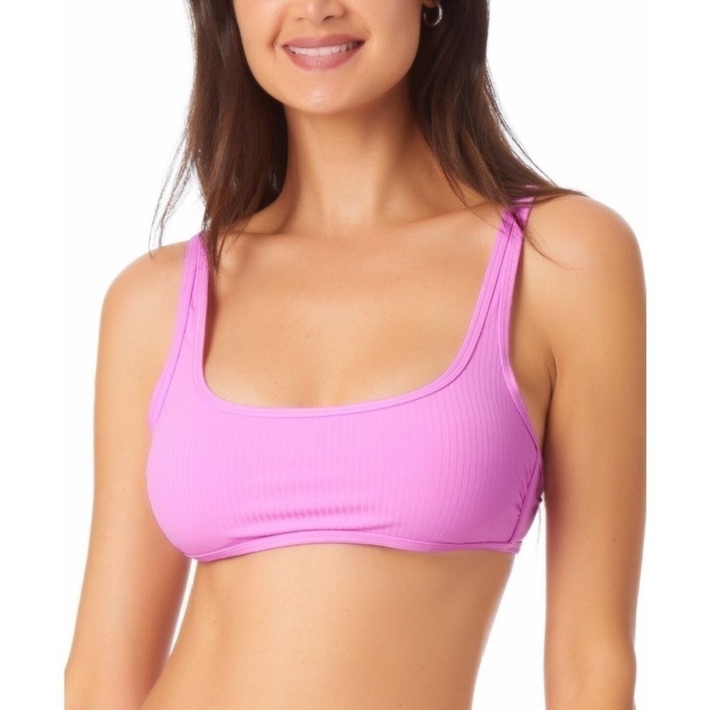 California Waves Junior Bralette Bikini Top Swimsuit Purple Size M swimsuit